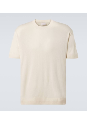 Moncler Silk and cotton T-shirt