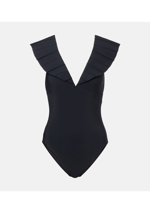 Karla Colletto Alora ruffled swimsuit