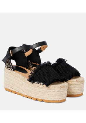 Stella McCartney Gaia platform espadrille sandals