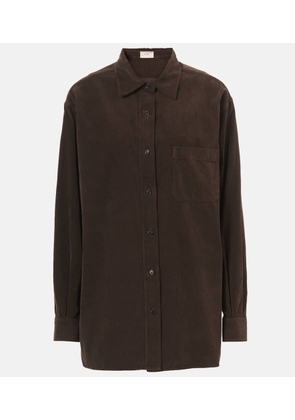 The Row Nesson cotton shirt