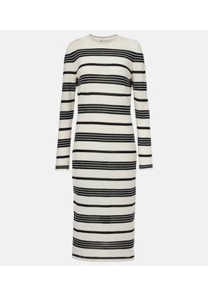 Moncler Cotton-blend midi dress