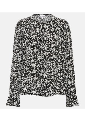 Ganni Floral blouse