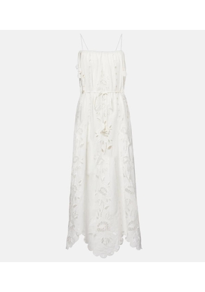 Farm Rio Broderie anglaise maxi dress