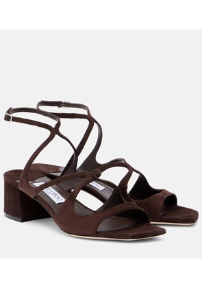 Jimmy Choo Azilia 45 suede sandals