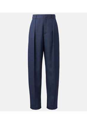 Bottega Veneta Wool drill tapered pants