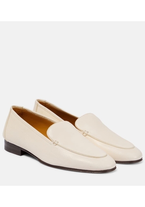 The Row Adam leather loafers