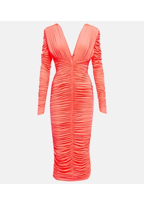 Alex Perry Marin ruched midi dress