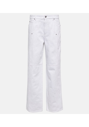 Marant Etoile Valeria mid-rise straight jeans