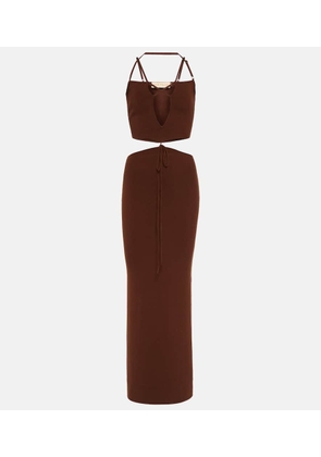 Aya Muse Reis cutout maxi dress