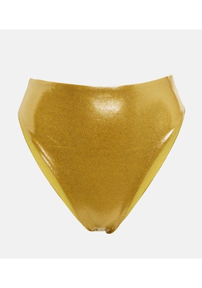 Jade Swim Incline high-rise bikini bottoms