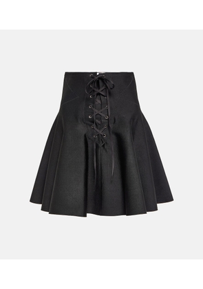 Alaia Pleated miniskirt