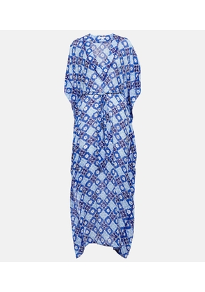 Poupette St Barth Andrea asymmetric kaftan