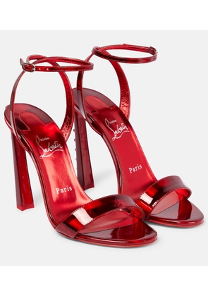 Christian Louboutin Condorapik Queen 100 leather sandals