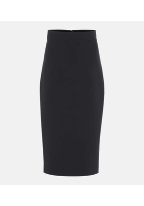 Safiyaa Hokoku crepe pencil skirt