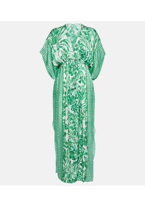 Poupette St Barth Amaya printed kaftan