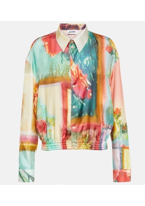 Jean Paul Gaultier Printed silk shirt