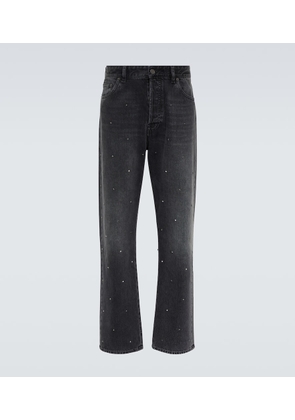 Valentino Rockstud straight jeans