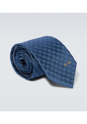 Gucci GG silk jacquard tie