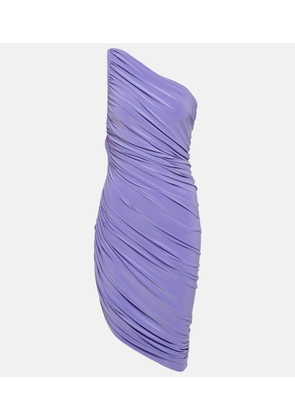 Norma Kamali Diana one-shoulder jersey minidress