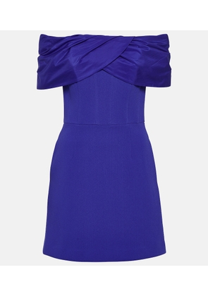 Rebecca Vallance Cora off-shoulder minidress