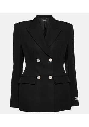 Versace Tailored virgin wool blazer