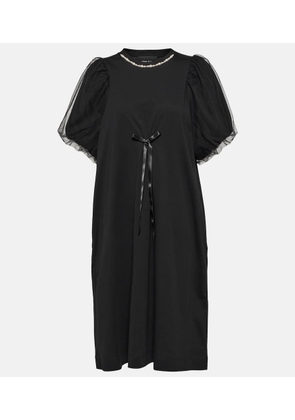 Simone Rocha Embellished midi dress