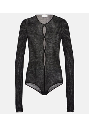 Sportmax Rib-knit bodysuit