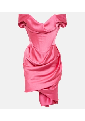 Vivienne Westwood Nova Cora crepe satin minidress