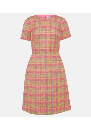 Carolina Herrera Checked midi dress