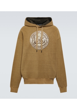 Dolce&Gabbana Printed cotton jersey hoodie