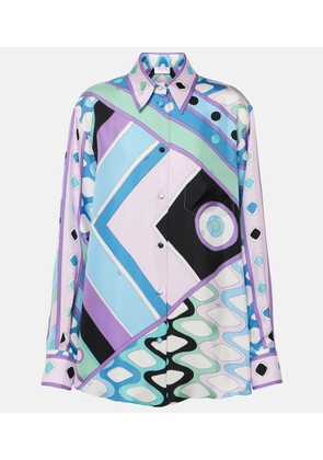 Pucci Vivara silk twill shirt