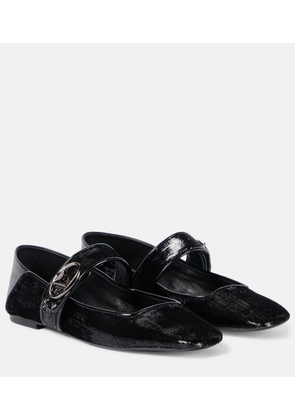 Valentino Garavani VLogo Locker Mary Jane flats