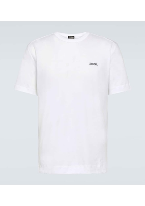 Zegna Logo cotton jersey T-shirt