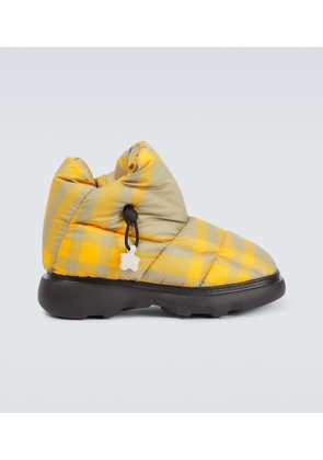 Burberry Burberry Check boots
