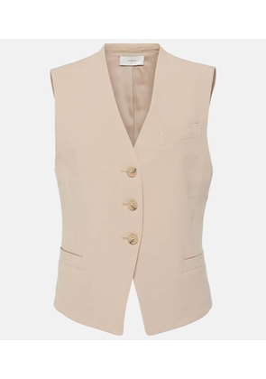 Vince Linen-blend vest