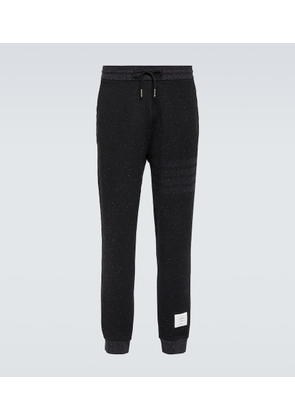 Thom Browne 4-Bar cotton and silk sweatpants