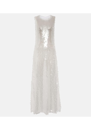 Norma Kamali Sequined maxi dress