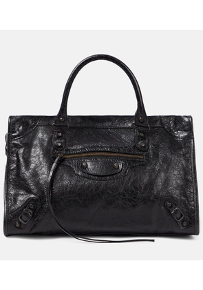 Balenciaga Le City Medium leather tote bag