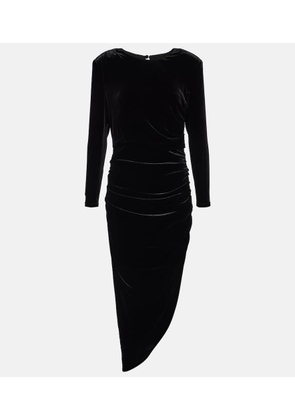 Veronica Beard Tristana velvet midi dress