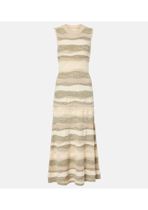 Ulla Johnson Gaia cotton-blend midi dress