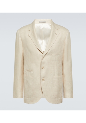 Brunello Cucinelli Linen, wool, and silk jacket