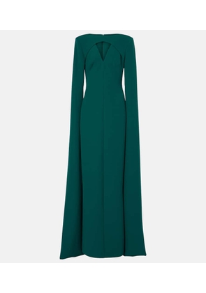 Safiyaa Sarita cutout crepe gown