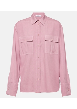 Max Mara Affetto silk shirt