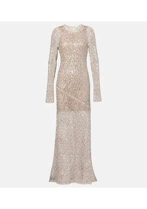 Brunello Cucinelli Sequined gown