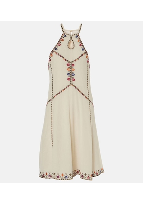 Isabel Marant Sammy cotton-blend minidress