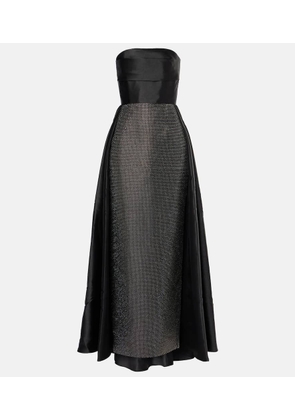 Solace London Embellished corset gown