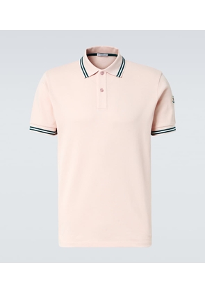 Moncler Cotton pique polo shirt