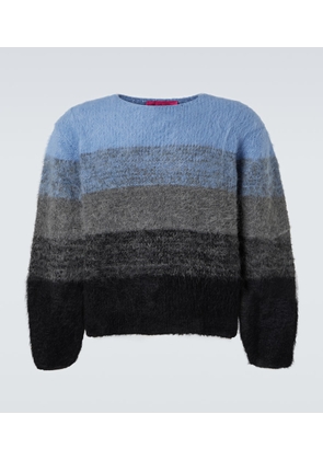 The Elder Statesman Thistle alpaca and wool-blend sweater