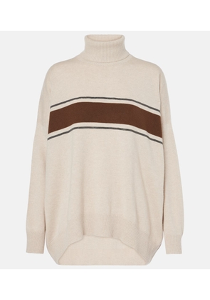 Brunello Cucinelli Wool, cashmere, and silk sweater