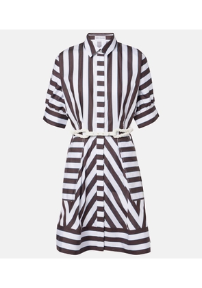 Rebecca Vallance Pippa striped cotton minidress